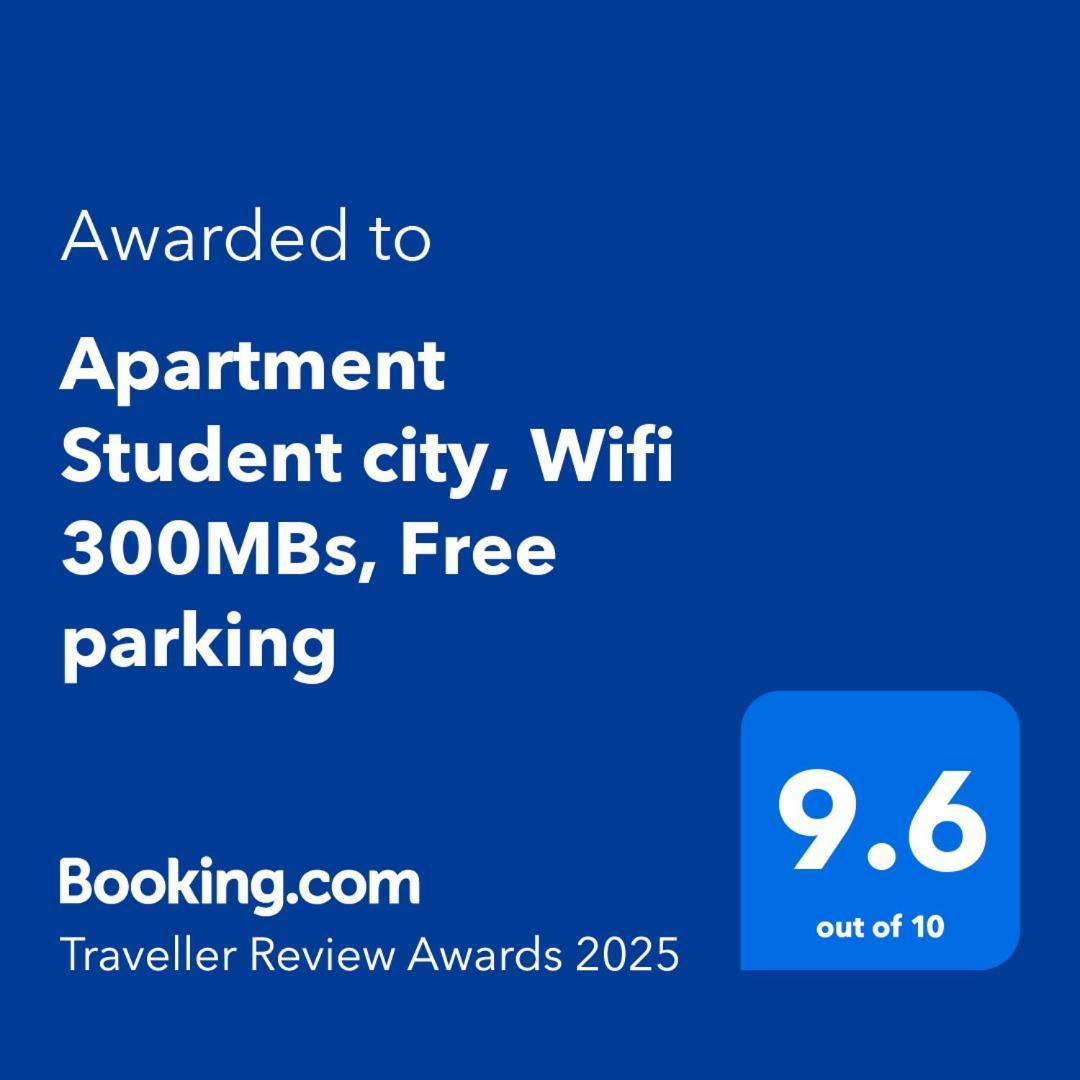 Apartment Student City, Wifi 300Mbs Belgrád Kültér fotó